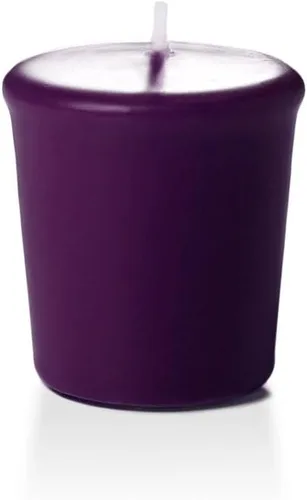 Vista 18 de Yummi - Velas votivas sin aroma, 15 horas de combustión, color blanco. 9 por paquete