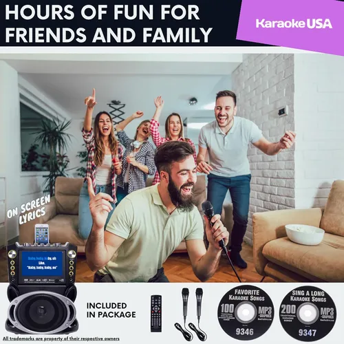 Vista 2 de Máquina de karaoke Bluetooth Karaoke USA GF844