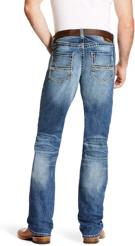 Vista 2 de ARIAT M5 Slim Stretch Stillwell Jeans de pierna recta apilables para hombre, fargo