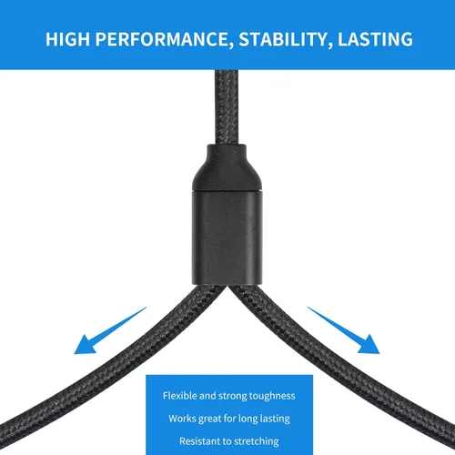 Vista 9 de SiYear USB C a doble XLR macho cable de audio, adaptador tipo C a 2 XLR macho cable de amplificador de potencia estéreo para conectar smartphones