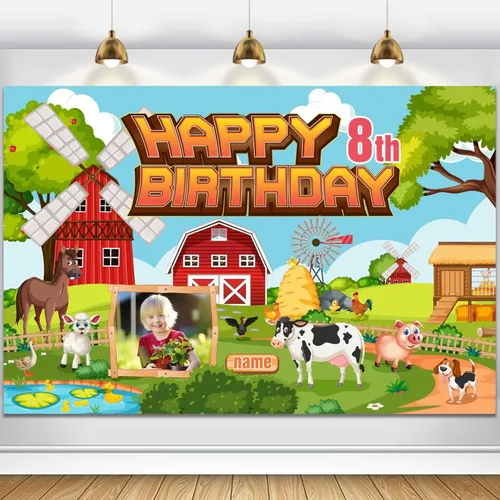 Vista 18 de Decoraciones de cumpleaños de unicornio personalizadas para niñas, pancarta de cumpleaños de unicornio, decoración de cumpleaños de princesa
