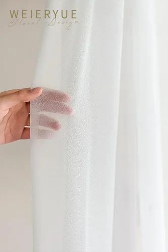 Vista 5 de Kit de flores artificiales para arco de boda (paquete de 3), 2 piezas de decoración de arco de flores artificiales, 1 cortina transparente