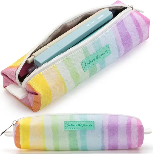 Vista 9 de Mr. Pen - Bonito Estuche para Lápices, Diseño de Otoño, Estuche Multiusos de Lona para la Biblia
