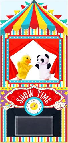 Vista 7 de VitalCozy Teatro de Marionetas para Entrada de Puerta con 2 Varillas Ajustables que se Adapta a la Mayoría de las Entradas de Puerta 67 x 31