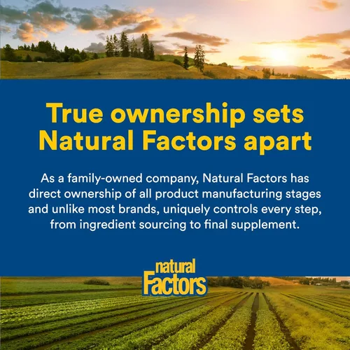 Vista 7 de Natural Factors - Vitamina D3 5000 UI, apoya huesos saludables, 120 geles blandos