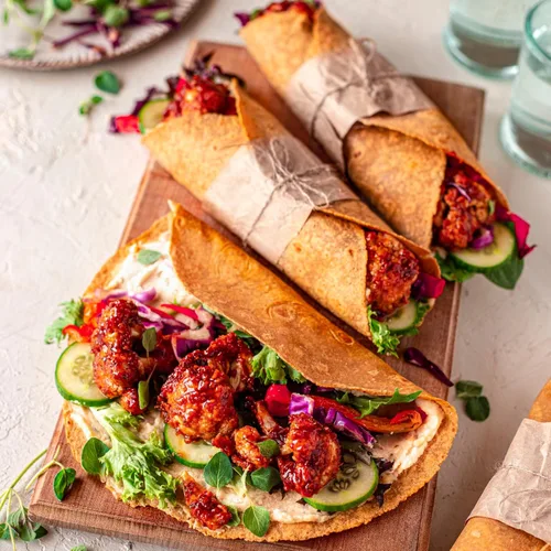 Vista 7 de BFree Tortillas de envoltura sin trigo sin gluten, batata, veganas sin lácteos (paquete de 2)