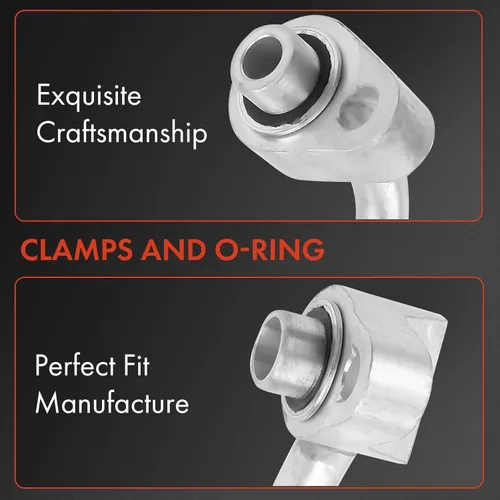 Vista 3 de A-Premium Conjunto de manguera de línea de descarga de A/C compatible con Jeep Compass/Patriot 2010-2017 y Dodge Caliber 2010-2012, 2.0L 2.4L