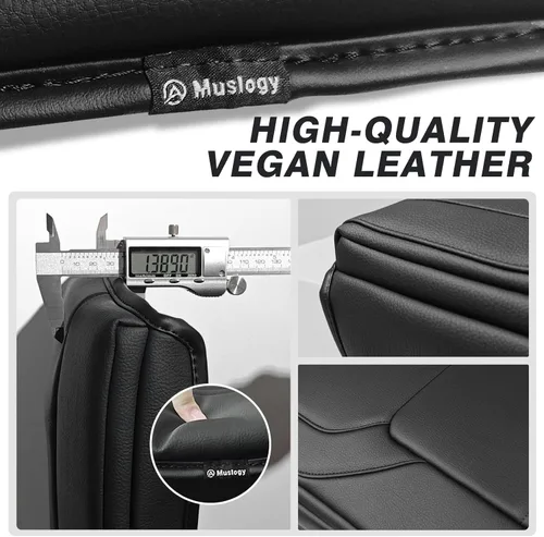 Vista 123 de Muslogy Funda para reposabrazos de consola central apta para Chevy Silverado/Tahoe y GMC Sierra/Yukon 2007-2013, cómoda almohadilla