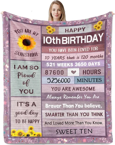 Regalos de cumpleaños para niñas de 10 años, regalos para niñas de 10 años, regalo de cumpleaños número 10 para niñas y niños, los mejores regalos