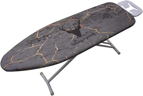 Vista 2 de LIFKOME Funda para tabla de planchar y almohadilla para tablas de planchar extra anchas de 19.7 x 55.1 pulgadas, fundas elásticas gruesas para tabla
