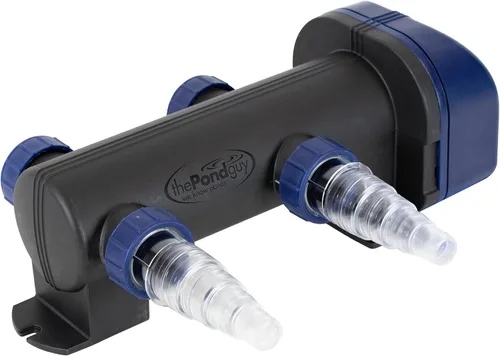 The Pond Guy Clarificador de agua ultravioleta ultravioleta para estanques, luz UV registrada por la EPA, tratamiento UVC de algas planctónicas y