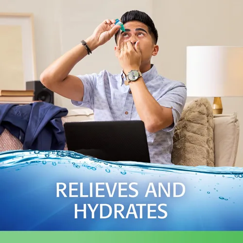 Vista 7 de Refresh Lágrimas, gotas lubricantes para los ojos, 2 frascos de 0.5 fl oz (0.5 fl oz)