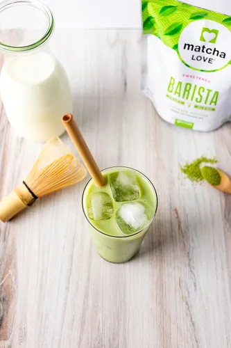 Vista 4 de Matcha Love - Té verde en polvo endulzado