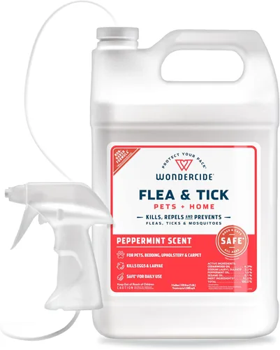Vista 19 de Wondercide - Spray para pulgas, garrapatas y mosquitos para perros, gatos y el hogar - Asesino, control, prevención, tratamiento - con aceites