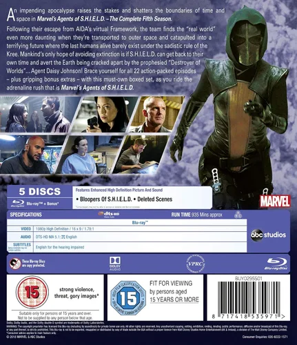 Vista 4 de Agents of S.H.I.E.L.D. The Complete Fifth Season (Marvel)