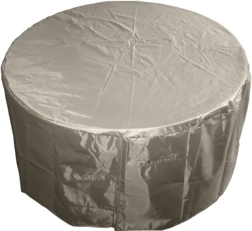 Vista 10 de Hiland HVD-PRPC-CVR - Cubierta para hoguera de propano convencional, impermeable, resistente, 30 x 30 x 25 pulgadas, color marrón claro, cuadrado