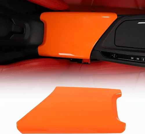 Vista 8 de CHEAYAR Cubierta de Caja de Reposabrazos Central del Interior del Automóvil Cubierta Protectora de Caja de Consola Compatible con Chevrolet Corvette