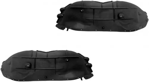 Vista 4 de Para Chevy Silverado 1500 2016-2018 Fender Liner lado del conductor Delantero Interior Mate Forma de mascota/termo CAPA GM1248280