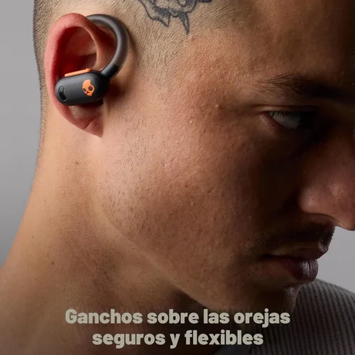 Vista 6 de Skullcandy Push ANC - Auriculares inalámbricos activos con cancelación de ruido, auriculares Bluetooth, cancelación de ruido, 58 horas de batería