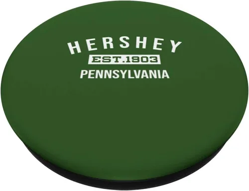 Vista 2 de Hershey Pennsylvania Est. 1894 Hershey, PA Apparel PopSockets PopGrip intercambiables
