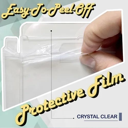 Vista 4 de MALKO Paquete de 20 protectores de videojuegos compatibles con: SNES y N64 Game Box Funda de plástico transparente