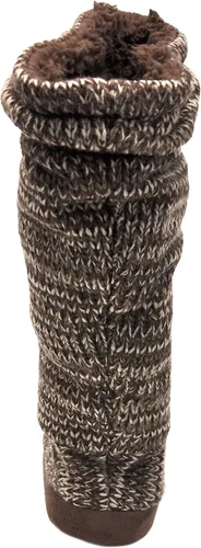 Vista 3 de Muk Luks - Botas altas con forro polar para mujer