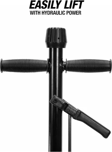 Vista 8 de OEMTOOLS 24851 Gato hidráulico de aire/hidráulico de 22 toneladas, gato de piso resistente, rango de elevación de 8-3/4" a 17-11/16", diseño