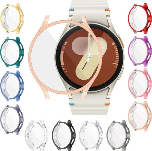 Vista 20 de Paquete de 12 unidades de protector de pantalla YUVIKE compatible con Samsung Galaxy Watch 5 de 40 mm (SM-R900) y Galaxy Watch 4 de 40 mm (SM-R860)