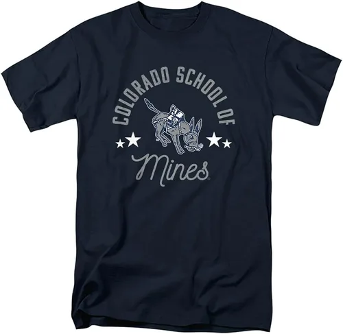 Vista 28 de LOGOVISION Official Collegiate Distressed Mascot Short Sleeve Unisex for Men & Women T Shirt Collection 3