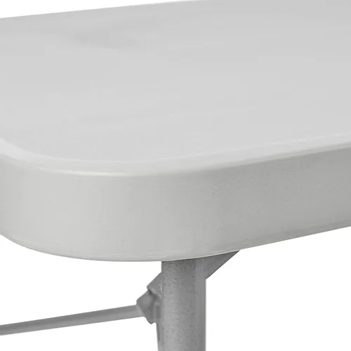 Vista 6 de Mesa cuadrada de resina multiuso Office Star Work Smart 36 x 36 x 29 pulgadas, MetalPlástico/Resina, Negro