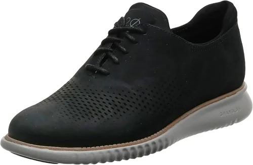 Cole Haan 2.Zerogrand - Zapatos tipo Oxford para hombre, diseño con punta vega cortada con láser