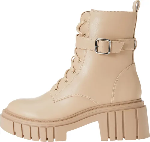 Vista 8 de The Drop Botas de combate con plataforma con cordones Koi para mujer