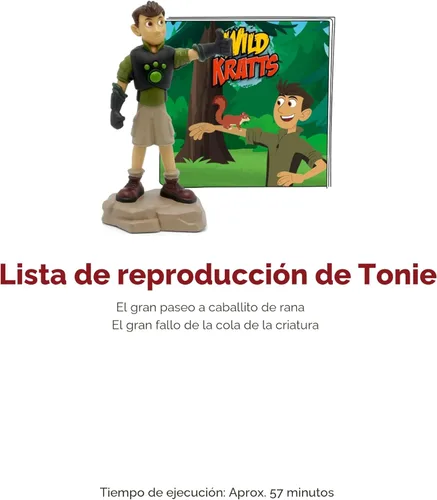 Vista 5 de Tonies Wild Kratts: Figura de juguete de audio Chris