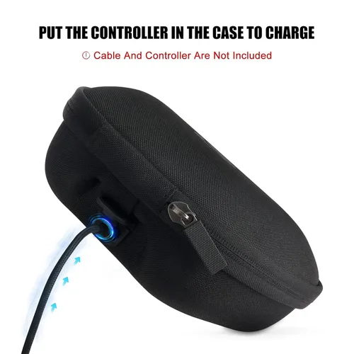 Vista 3 de Paquete completo de componentes para Xbox Elite Controller Series 2 Accesorios incluye 1 funda de transporte, 1 base de carga, 4 palancas, 4