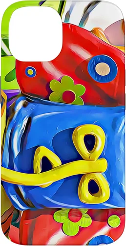 Vista 4 de Funda para iPhone 11 Pro Marimonda Carnaval Patrimonio Barranquilla de Costeños