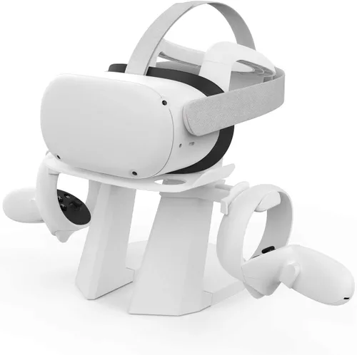 AMVR Compatible con Quest 2 soporte de pantalla de auriculares VR más pesado mejorado y estación de montaje de controlador para Quest 2Quest