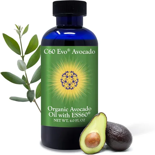 Aceite de aguacate orgánico, ESS60 100% puro (0.6 mg/ml) apoya la salud de las articulaciones, la flexibilidad, la energía, la inmunidad, el sueño