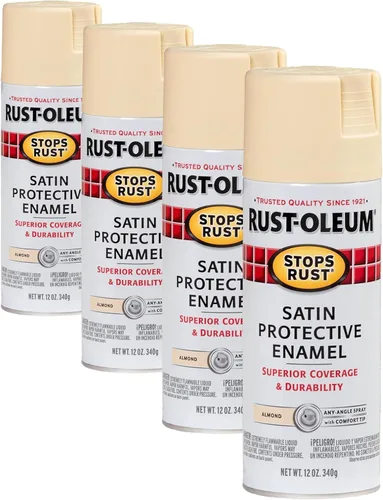 Vista 26 de Rust-Oleum 7776830 - Pintura en aerosol para prevención del óxido, 12 onzas, negro plano