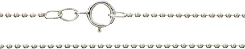 Vista 7 de Collar personalizado de plata de ley con corazón caprichoso. Personaliza un dije redondo. Elección de cadena de plata de ley. Regalo perfecto