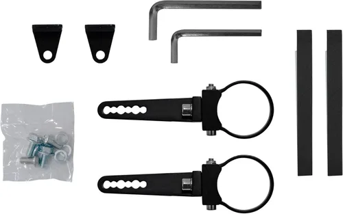 Vista 4 de SuperATV Espejo retrovisor de 3 paneles con abrazaderas de 1.75 pulgadas para Artic Cat/CFMOTO ZForce/Kawasaki Teryx/Polaris General/Polaris