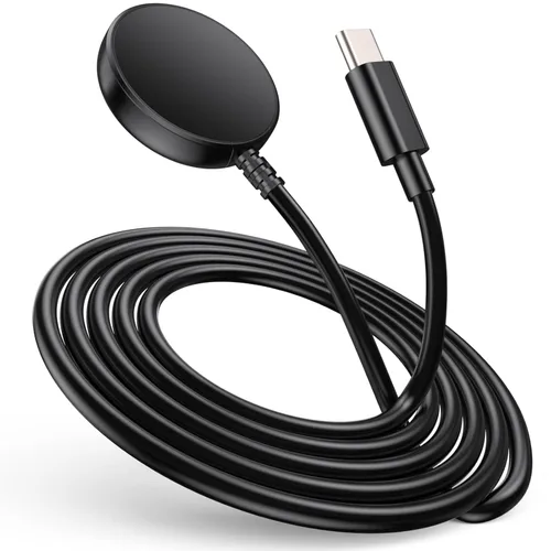 Vista 11 de Cargador de reloj Samsung Galaxy de 1 pie compatible con Watch 8/8 Classic/Ultra/7/6/6 Classic/5/5 Pro/4/4 Classic/3/Active/FE USB A carga rápida