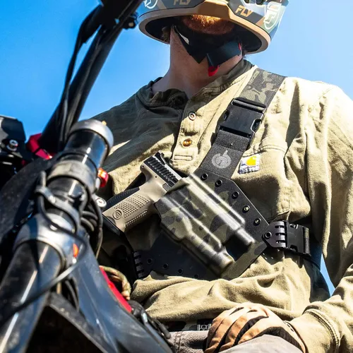 Vista 9 de Kenai - Funda de pecho para Glock, color negro