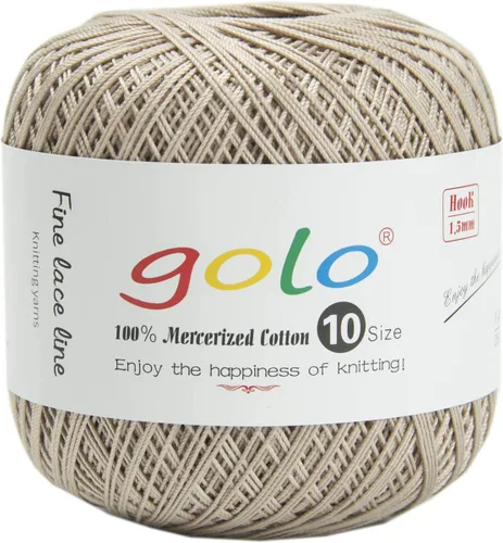 Vista 115 de golo 24 bolas hilo de ganchillo tamaño 10 hilo para tejer a mano hilo de ganchillo 10-24-1