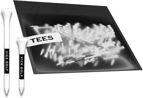 Vista 4 de VICE Camisetas de golf 60 camisetas de conductor y 15 camisetas cortas