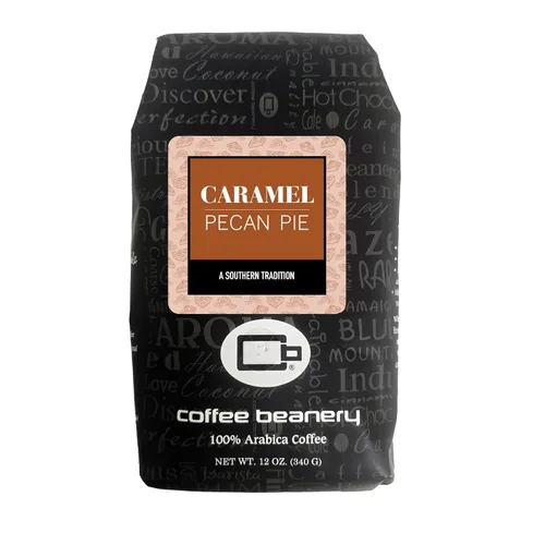 Vista 39 de Café con sabor Amaretto, café especial Arabica, tueste medio, 12 onzas, grano entero (grano entero)