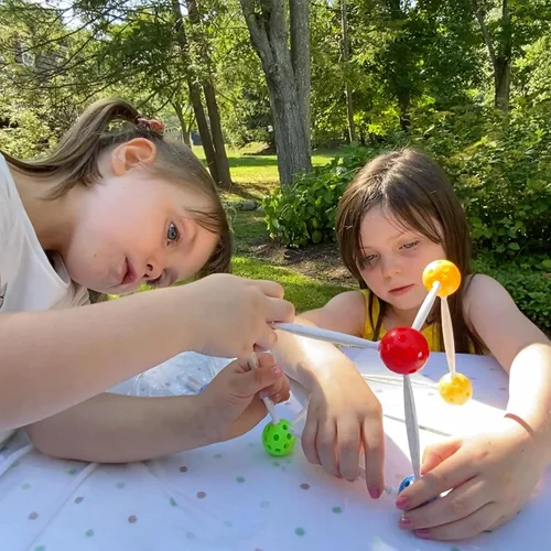 Vista 5 de Kit de ciencia STEM: Bubblología, mayores de 4 años Experimentos para niños, conjunto de química, proyectos STEM, juguetes educativos