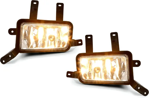 Vista 9 de ECOTRIC Luces antiniebla con labios cromados Compatibles con lámparas de parachoques 2015-2020 Chevy Chevrolet Tahoe Suburban con interruptor y kit