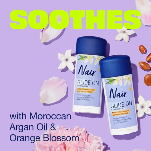 Vista 4 de Nair Glides Away - Crema depilatoria, 93 g