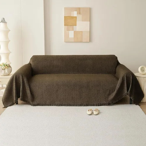 Vista 9 de Funda para Sillón de Sofá de Chenilla Lavable Protector de Muebles Funda para Sofá Reclinable de 1 Pieza Cojín Resistente a Manchas Funda para Silla