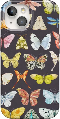 Vista 42 de Casely Funda para iPhone 15 Todas las cosas divertidas Diversión en días laborables Compatible con MagSafe Diseño clásico de carcasa